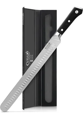 CUTLUXE Slicing Carving Knife – 12  Brisket Knife Razor Sharp Meat And BBQ K... • $34