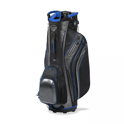 New Bag Boy Golf Shield Cart Bag CarbonFiber/Black/Royal • $125