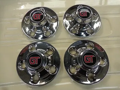 Ford Falcon New Xa Xb Gt Chrome Skull Hub Caps Suit 12 Slot Coupe Sedan Xr Xw Xy • $300