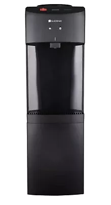 Glacier Bay Top Load Water Dispenser Hot And Cold 5-Gal Anti-Leak Matte Black • $118.99
