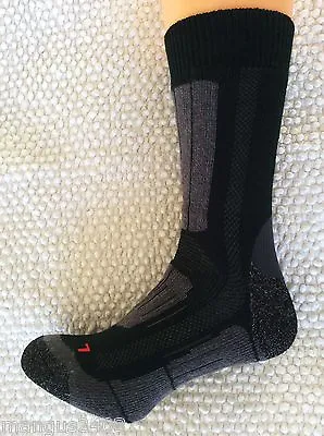 Mens Quality Merino Wool Hike Walking Long Crew Boot Socks Karrimor 7/11 11+ • £8.50