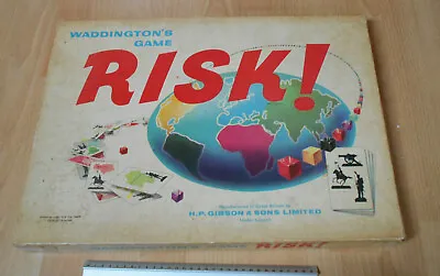 Vintage Waddington's Game Risk • £14.99