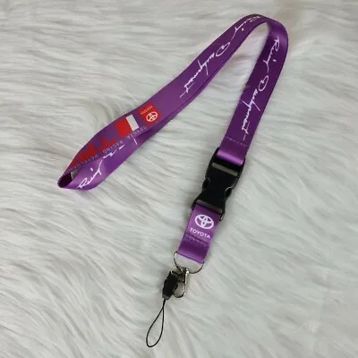 🔥NEW🔥 JDM TRD Purple Car Lanyard Key Chain Strap For Toyota Lexus Supra • $3.99