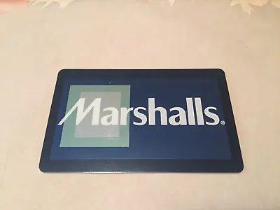 MARSHALLS Classic Logo ( 2008 ) Foil Gift Card ( $0 ) • $2.50