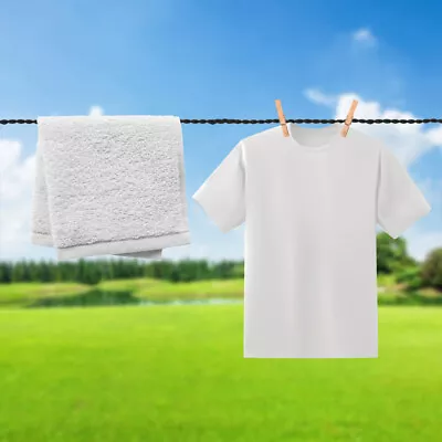  Retractable Laundry Line Travel Clothesline Camping Clothing Drying Rope For • £13.99