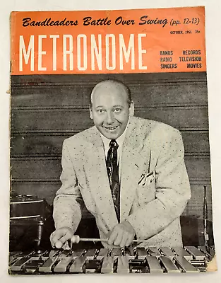 Metronome Jazz Magazine Vol 67 No 10 Red Norvo Trio Barry Ulanov ‘51 • $4.85