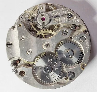 Vintage Rolex Men Wrist Watch Movement 24.6mm Balance Free 6-7seconds ASIS 630-7 • $199.95