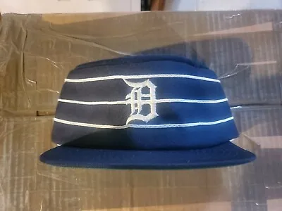 DETROIT TIGERS SNAP BACK 3 Stripe Baseball Hat Vintage New Old Stock • $25.49