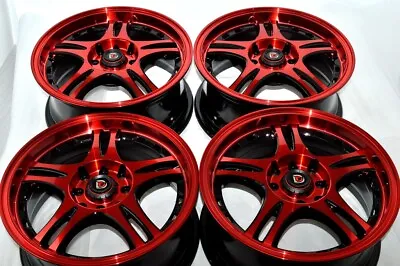 15 Wheels Integra Civic Miata MR2 Corolla Yaris Accent Accord 4x100 4x114.3 Rims • $599