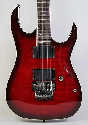 Ibanez RGA72TQM Crimson Red Quilted Maple Electric Guitar W/ Original Case NICE! • $1025