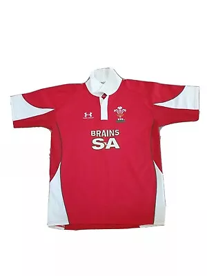 Wales Rugby Shirt Under Armour Short Sleeves Large. Good Condition. • £19.99