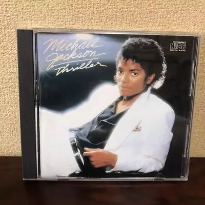 USED Michael Jackson  Thriller  Japan CD 3500Yen 35.8P-11 91A3 CSR COMPACT DISC • $80