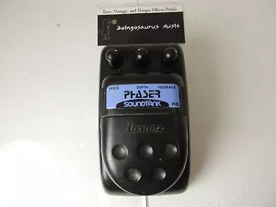 Vintage Ibanez PH5 Soundtank Phaser Phase Shifter Effects Pedal Free USA Ship • $64.99