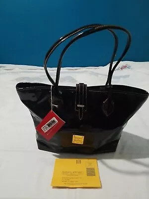 $89.99 • Buy Dooney & Bourke Brown T Moro Medium Cindy Tote Purse Handbag Leather NWT