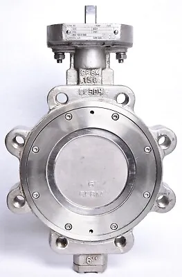 Sure Seal 6  High Performance Stainless Steel Butterfly Valve A351 CF8M LI-304 • $499.99