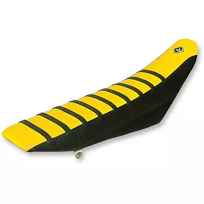 Flu Designs Pro Rib Seat Cover - Yellow/Black - RM 85 45506 • $50.37