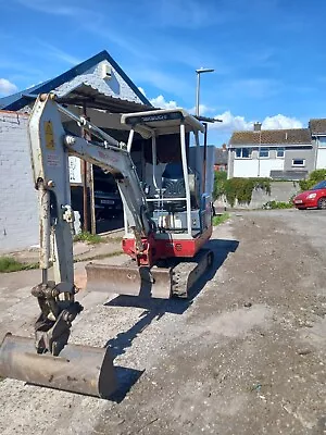 Takeuchi TB216 Mini Digger With 3 Buckets NO VAT • £6900