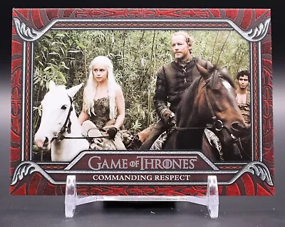 2023 Game Of Thrones Art Image Saga Of Daenerys Targaryen DT3 Commanding Respect • $3.99