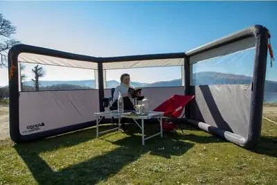 Vango Airbeam Sentinel Windbreak Inflatable Shelter For Caravan & Camping • £275