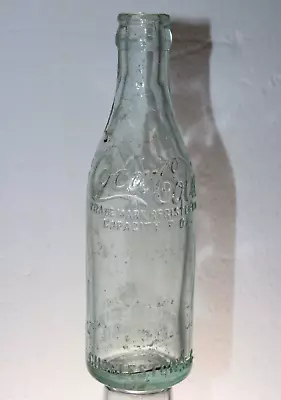 Charleston Sc Coca Cola Bottle Straight Side Script 7 Oz • $33.99