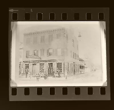$5 • Buy Vintage WINCHESTER VA Street Scene GROCERY  STORE B&W 35mm Film Photo Negative