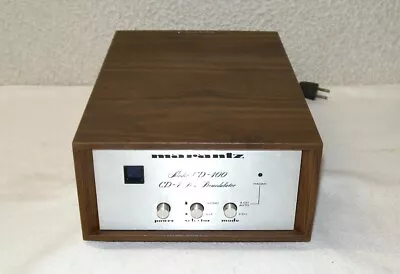 Vintage Marantz Cd-400 Cd-4 Disc Demodulator Quadraphonic • $249.99