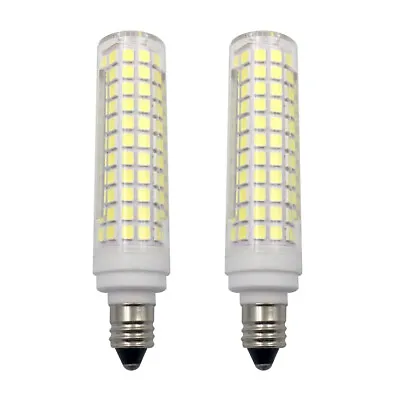 2pcs E11 LED Light Bulb 10W 110V 136-2835 SMD Ceramics Lamp Equivalent 100W H • $16.99