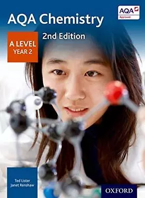 AQA Chemistry: A Level Year 2 By Renshaw Janet Book The Cheap Fast Free Post • £9.99