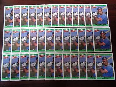 1992 Donruss The Rookies Manny Ramirez #98 ROOKIE CARD Lot Of 37-RED SOX • $39.99