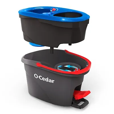 O-Cedar EasyWring RinseClean Spin Mop And Bucket System Hands-Free System • $41.88