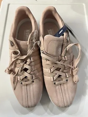 K-Swiss Men's Classic VN Suede Sneaker 11.5 Ortholite Peach A22/172 NWT • $34.99