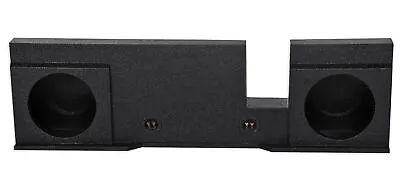 Dual 10  Sealed Subwoofer Sub Box Enclosure For 04-08 Ford F150 Xcab SuperCrew • $164.95