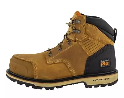 Timberland Pros Steel Cap Boots Wheat Lightweight Full Leather USE DISCOUNT CODE • $144.73