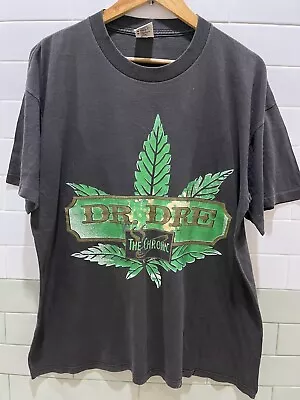 Vtg 90's Dr. Dre The Chronic Rap Hip Hop Gangsta T Shirt Snoop Dogg NWA Raptees • $12.50