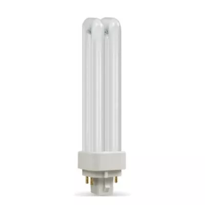 Crompton CLDE13SC CFL Light Bulbs Double Turn DE Type PLC-E G24q-1 4 Pin 13W CW • £6.95