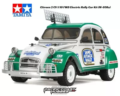 Tamiya Citroen 2 CV 1/10 FWD Electric Rally Car Kit (M-05Ra) TAM58670A • $134.99