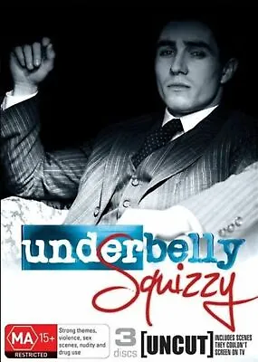 UNDERBELLY: SQUIZZY (UNCUT) (2013) Very Good Condition Region 4 T160 • £14.13