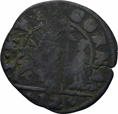 1625-1629 ITALY VENICE Soldo 12 Bagattini SAINT MARK/Doge And Lion #7 • $19.99