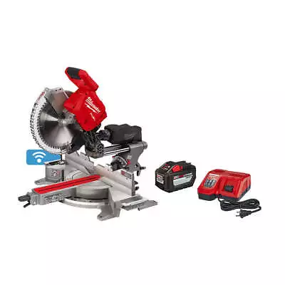 Milwaukee M18 FUEL 12inch Dual Bevel Sliding Compound Miter Saw - Kit 2739-21HD • $772.59