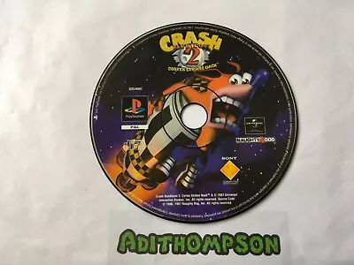 Crash Bandicoot 2 Cortex Strikes Back Game Ps1 Sony Playstation Disc Only • £8.85