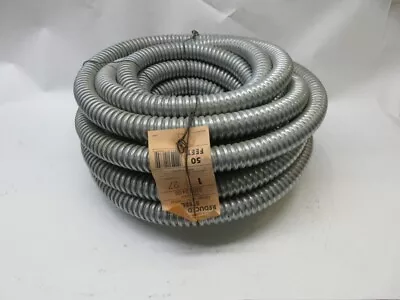 Flexible Metal Conduit Reduced Wall Steel #5504-24-00 Id 1  Od 1.38  50 Ft  • $95