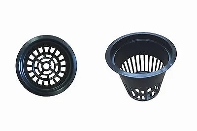 NET CUP MESH POTS HYDROPONICS SYSTEM GROW KIT SEED CLONING - Go Hydro • $8.99