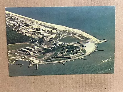 Postcard Fort Gaines Dauphin Island AL Alabama Mobile Bay Aerial View Vintage PC • $19.99