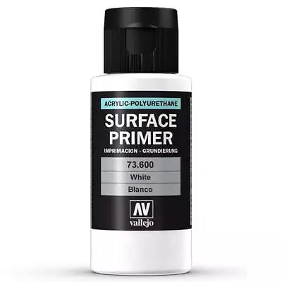 Vallejo Surface Primer: White 60ml (73600) • $6.99