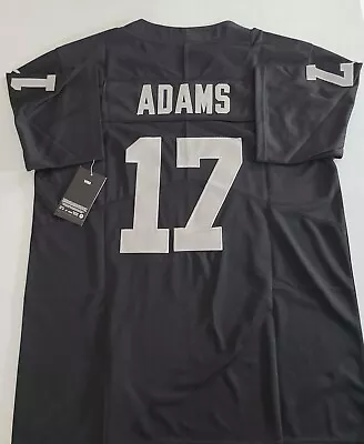 Adult Stitched NWT Jersey Raiders #17 Davante Adams Size SMLXL *NEW* • $42.99