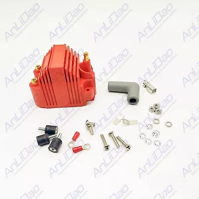 MSD 8207 Ignition Coil Street Blaster SS E-Core Square Epoxy Red 40000V Hi Volt • $45.90