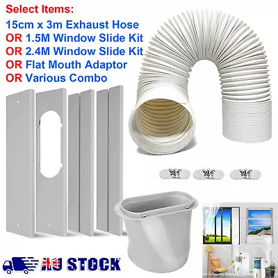 Flexible Portable Air Conditioner Parts Exhaust Pipe Vent Hose Tube Duct Outlet • $25.09