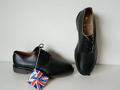 £278 • Buy New Men's Doc Martens Hawkins Astronauts Black Shoes Derby England Vintage UK 9