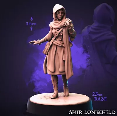 Female Elf | Rogue Thief | Fantasy | D&D Mini | RPG | DnD Tabletop | Miniature!! • $6.50