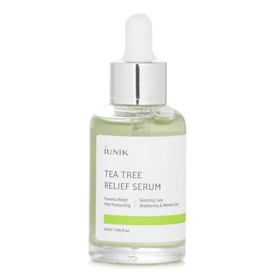 NEW IUNIK Tea Tree Relief Serum 50ml Womens Skin Care • $36.40